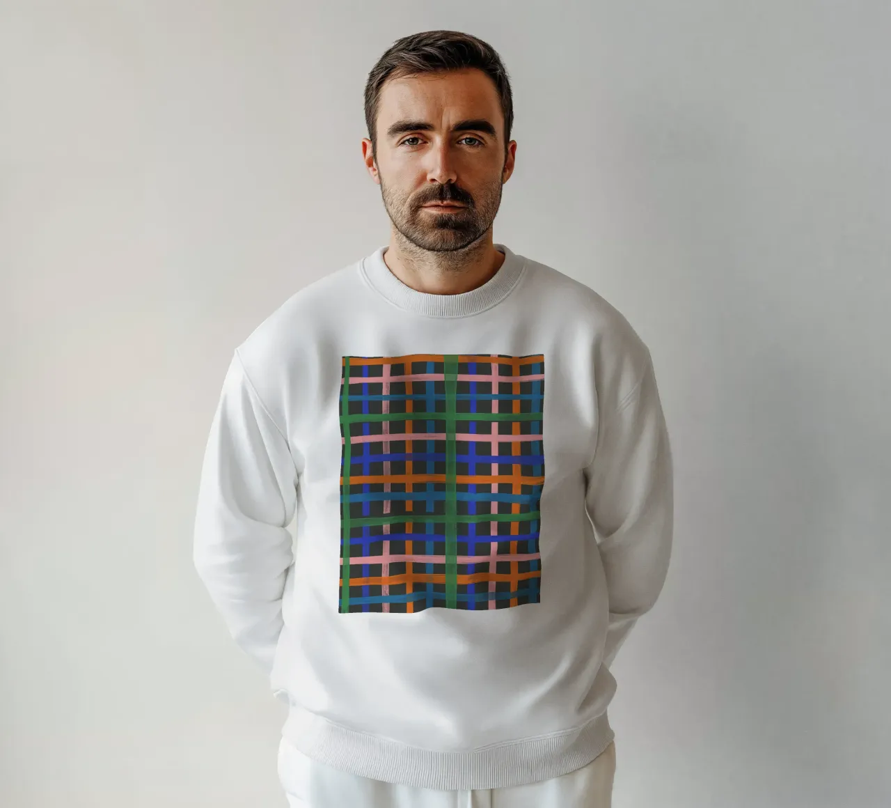 Painted lines sweatshirt by GigiRosado