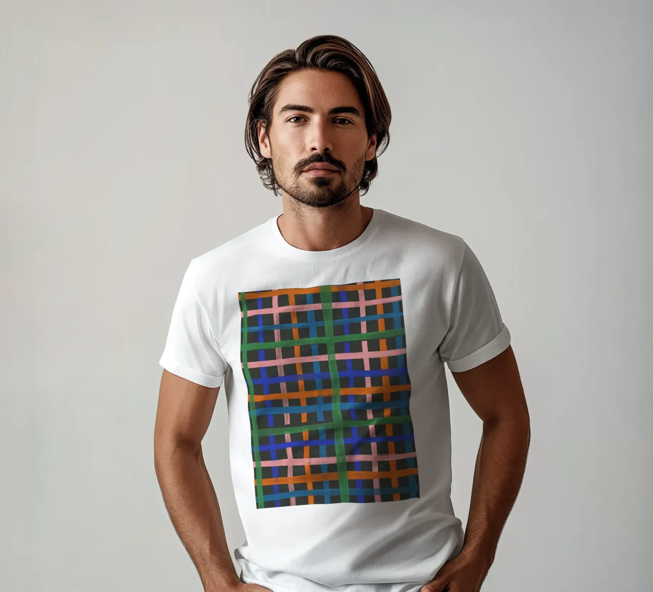 Painted lines t-shirt da GigiRosado