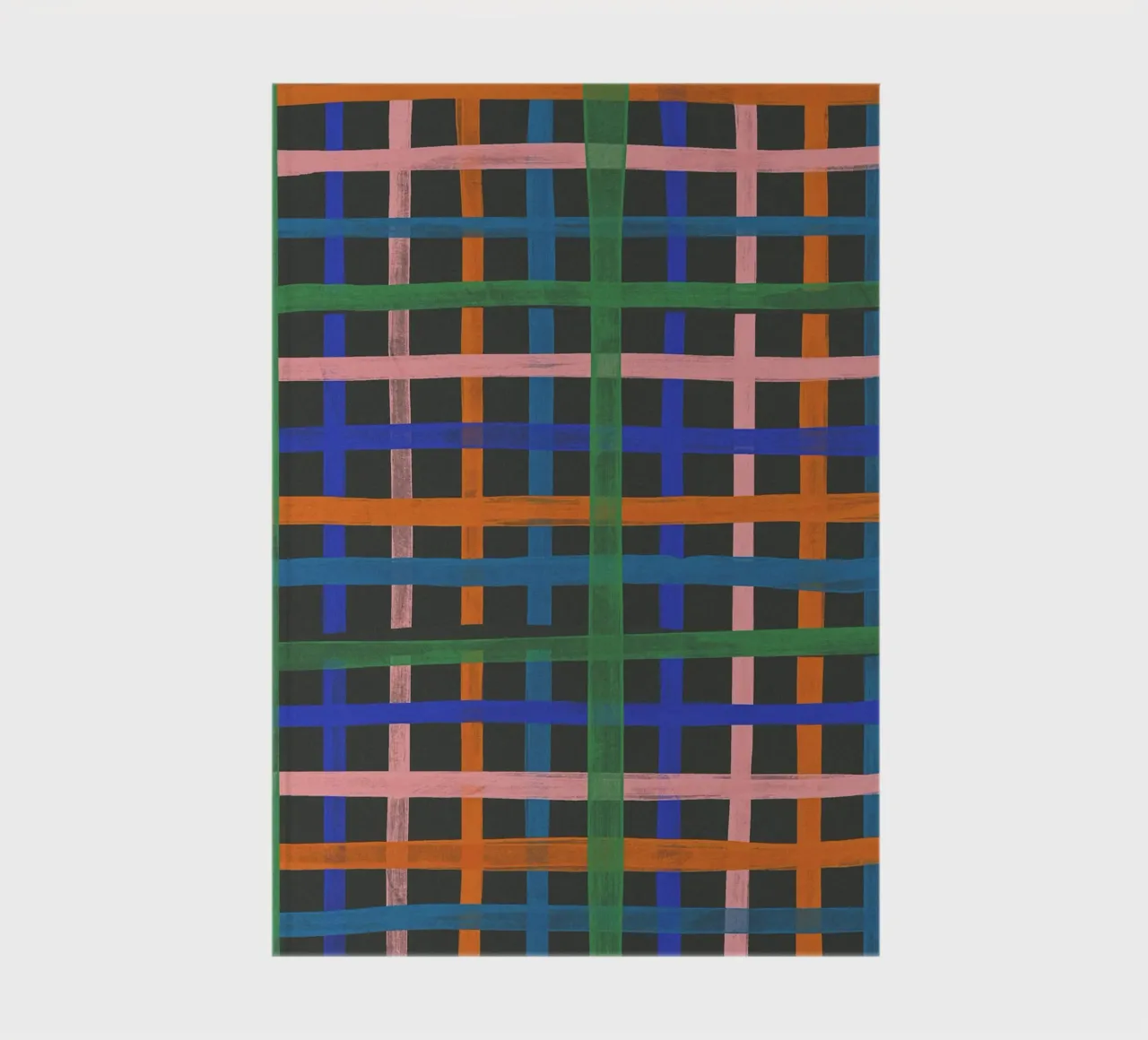 Painted lines notebook by GigiRosado