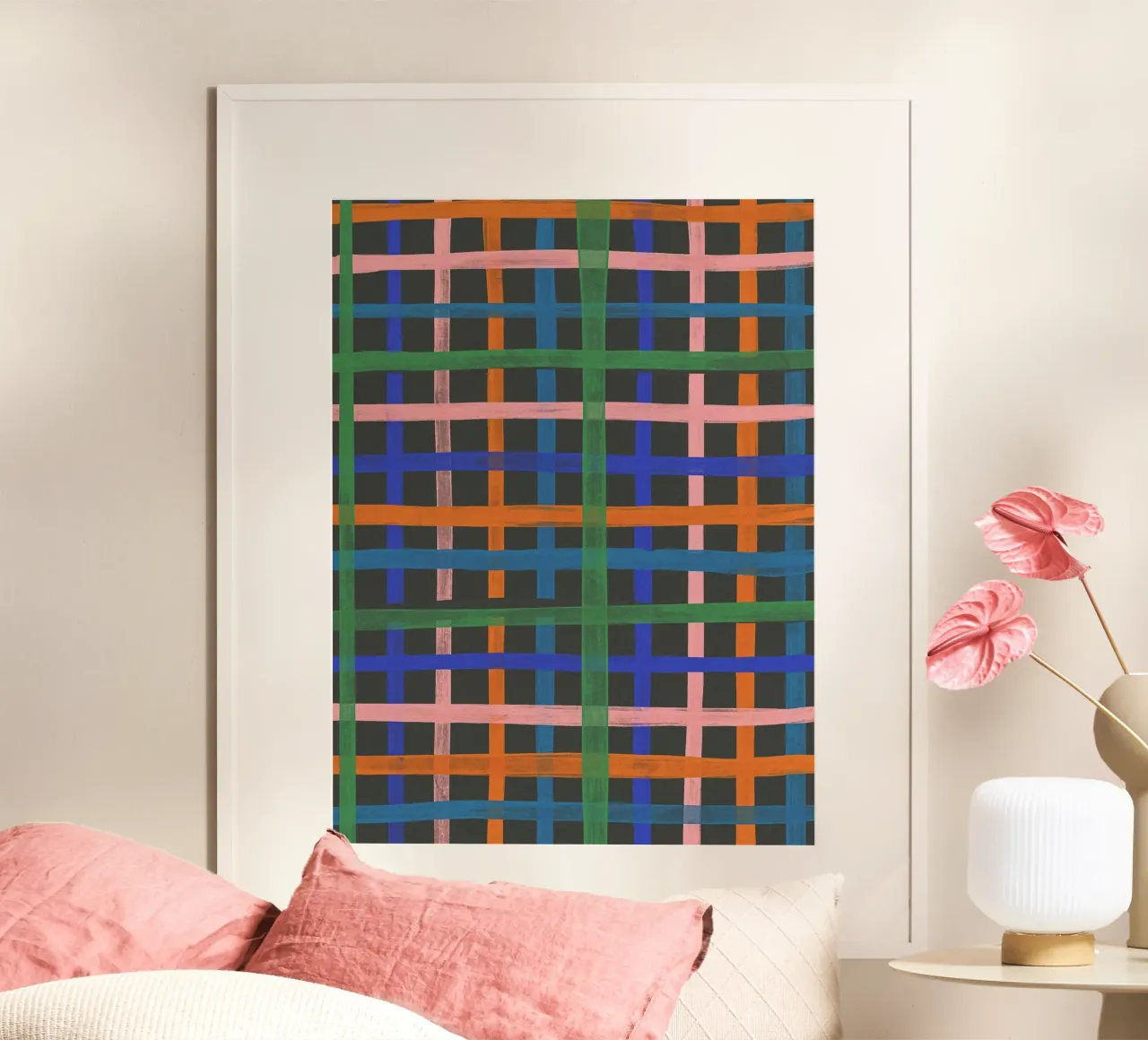 Painted lines poster da GigiRosado