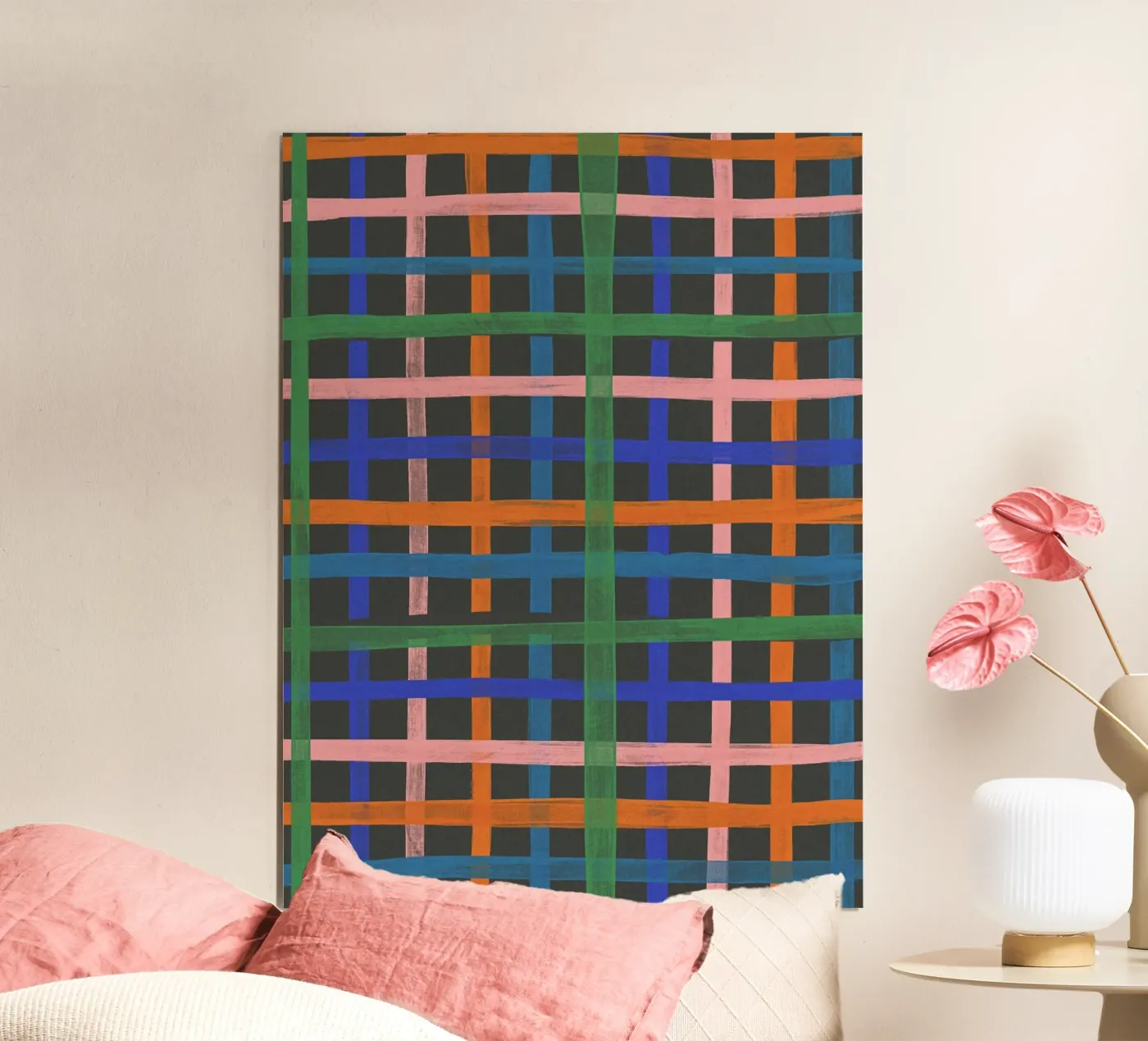 Painted lines poster by GigiRosado