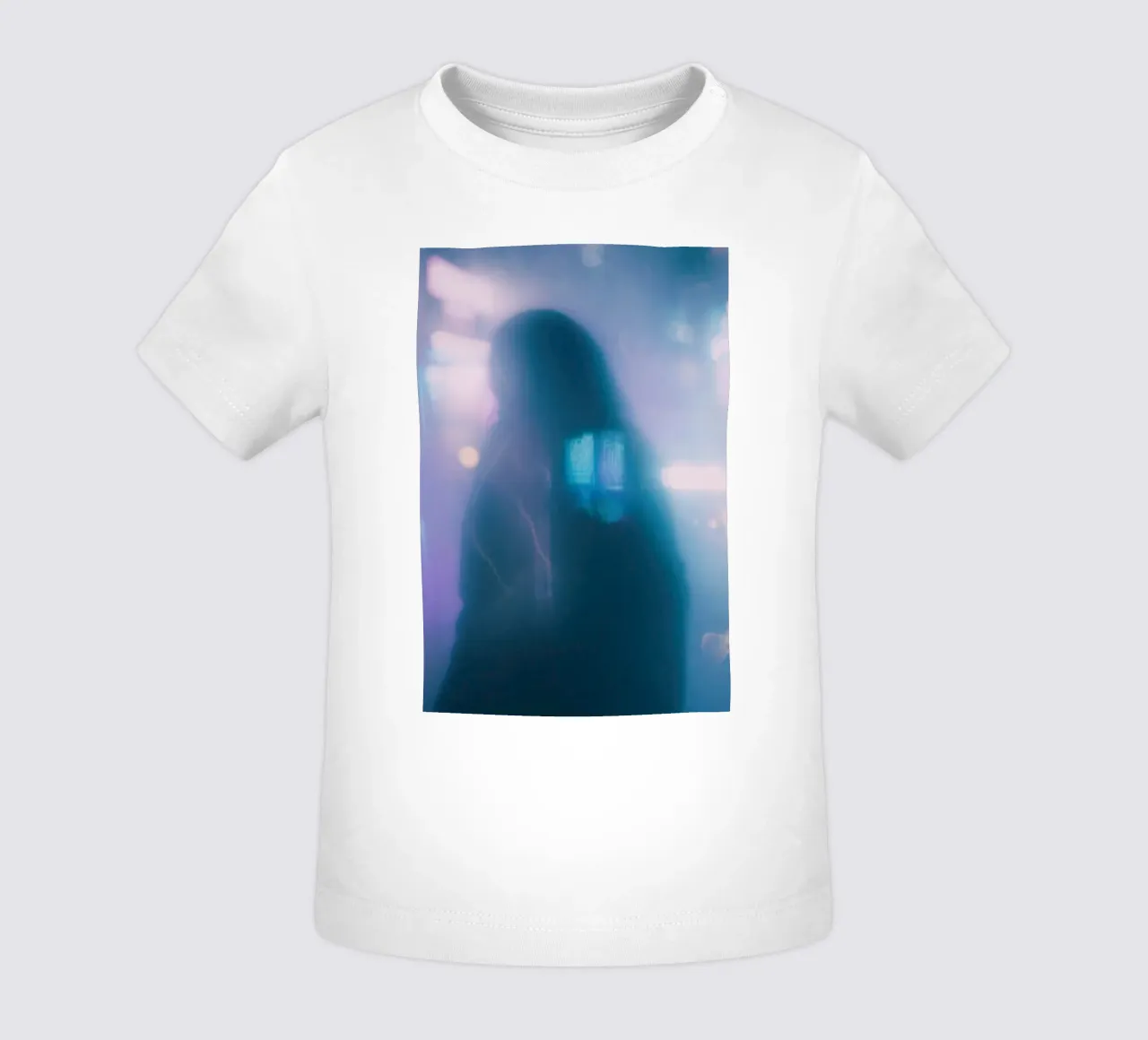 Neon reveries in Tokyo: Urban evanescence baby t-shirt by Le Flou