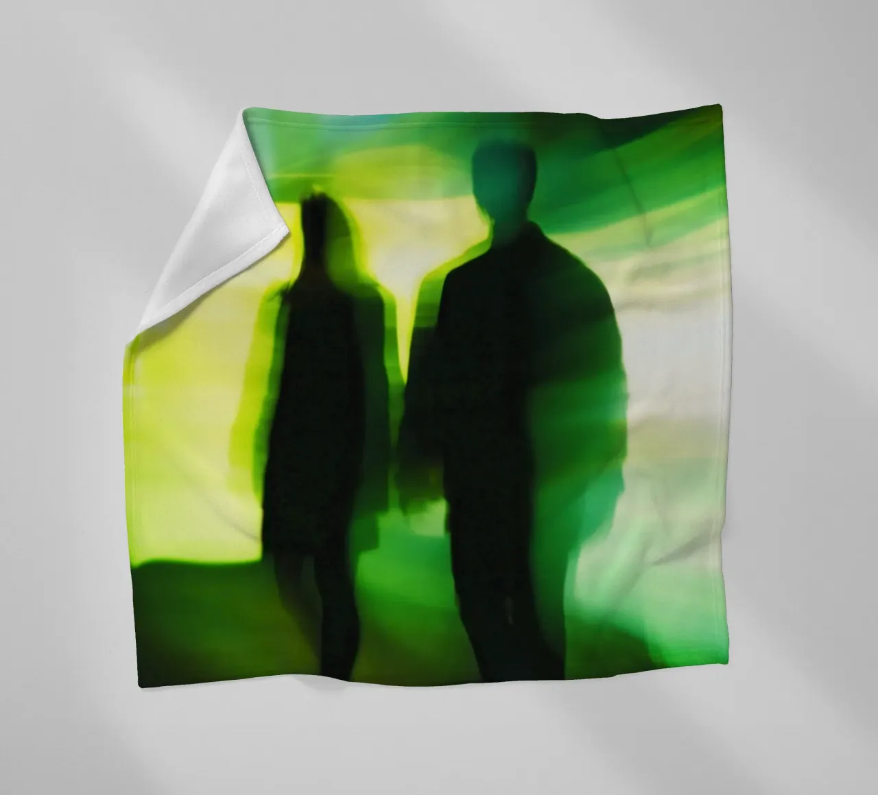 Parijs onder hypnose: Elektrische schaduwen in beweging fleecedeken van Le Flou