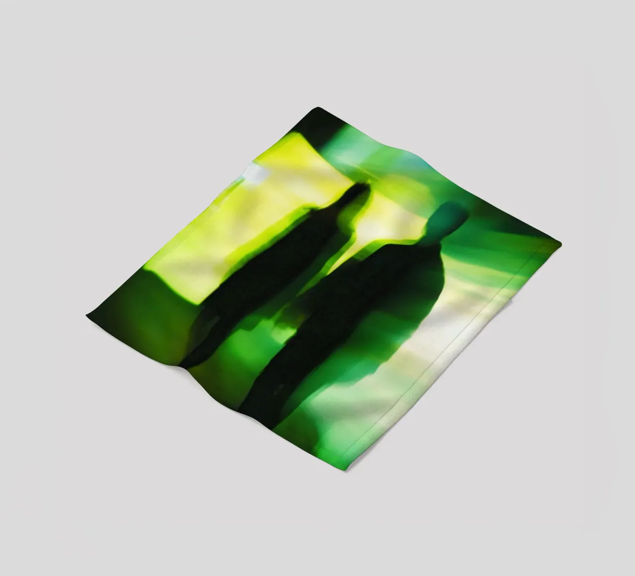 Parijs onder hypnose: Elektrische schaduwen in beweging fleecedeken van Le Flou