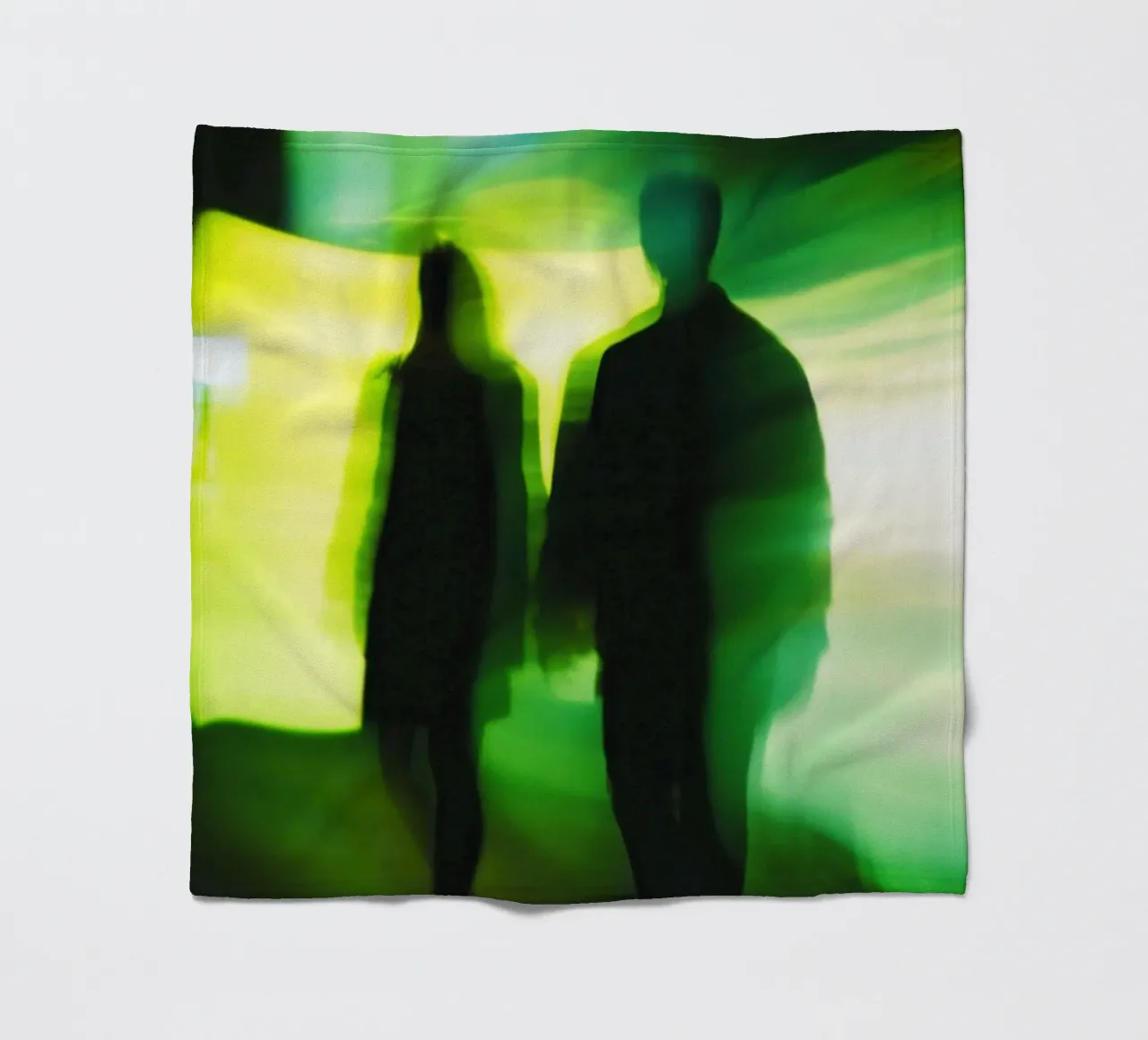 Parijs onder hypnose: Elektrische schaduwen in beweging fleecedeken van Le Flou