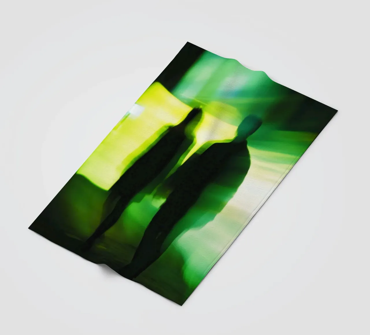 Parijs onder hypnose: Elektrische schaduwen in beweging fleecedeken van Le Flou