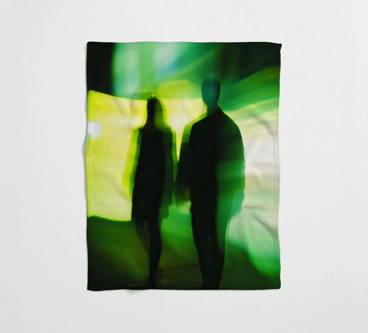 Parijs onder hypnose: Elektrische schaduwen in beweging fleecedeken van Le Flou