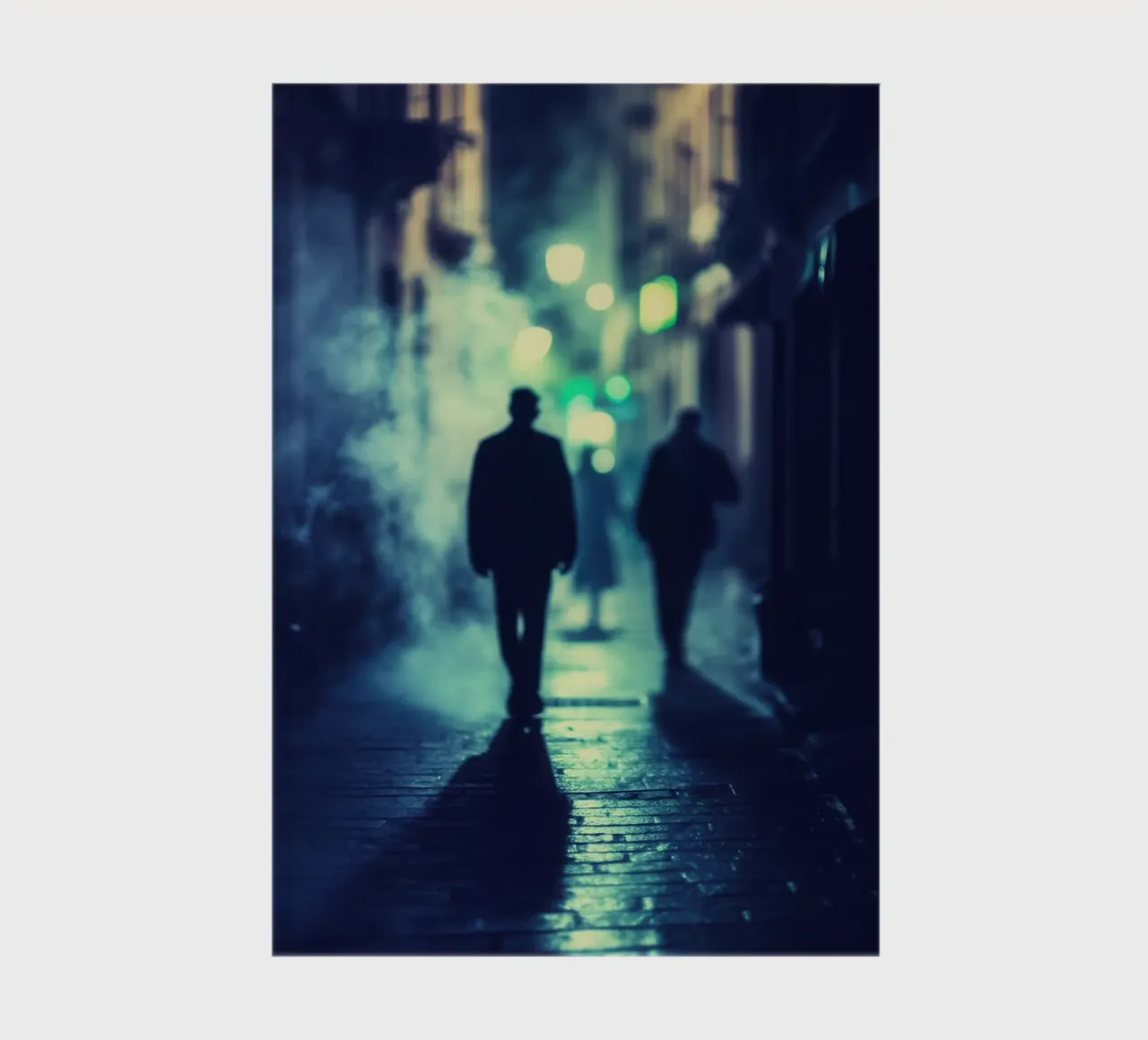 New York, between shadows and mist: The call of the night notebook by Le Flou