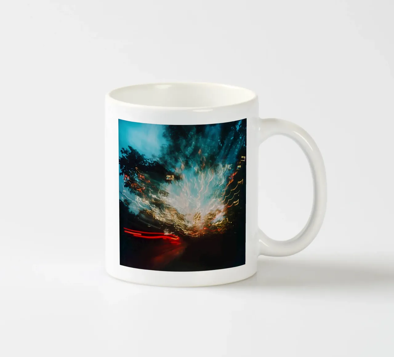 Luci furtive a Los Angeles: la velocità della notte tazza in ceramica da Le Flou