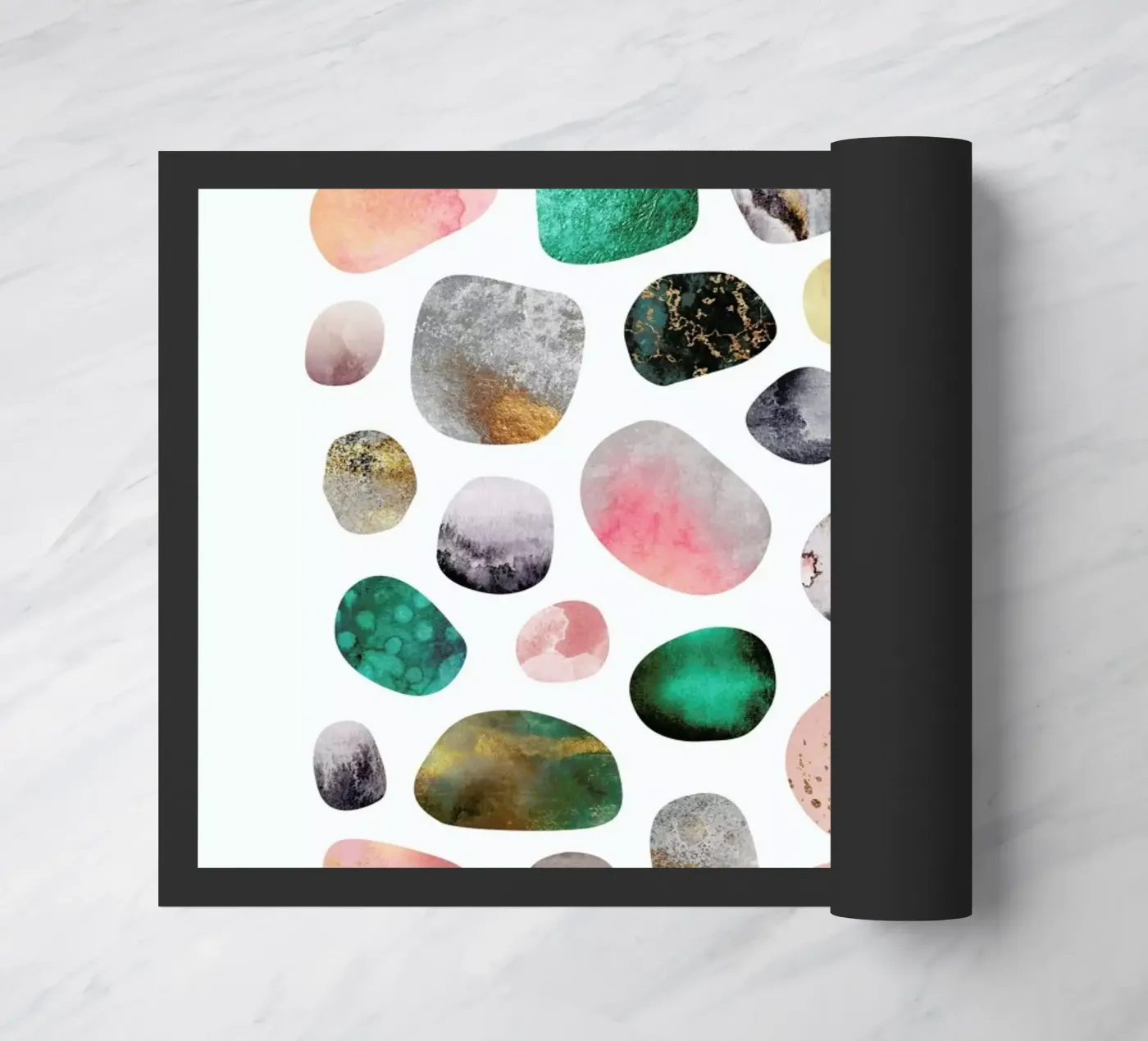 Pretty Pebbles deurmat van Elisabeth Fredriksson