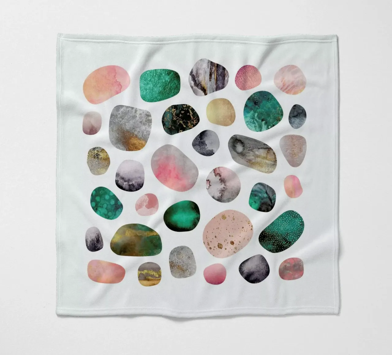 Pretty Pebbles coperta in pile da Elisabeth Fredriksson