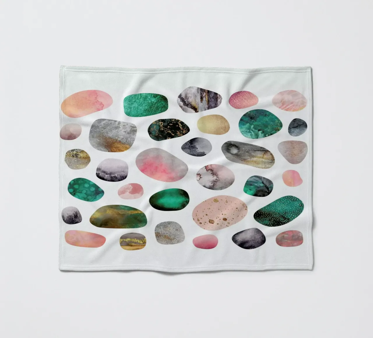 Pretty Pebbles coperta in pile da Elisabeth Fredriksson