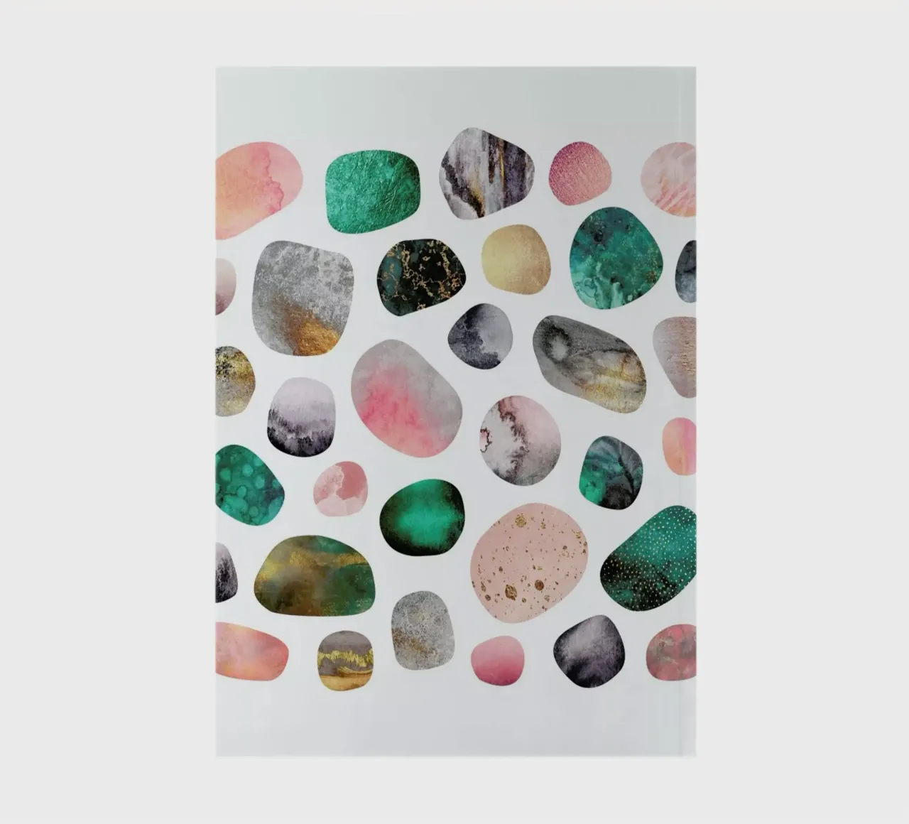 Pretty Pebbles notebook by Elisabeth Fredriksson