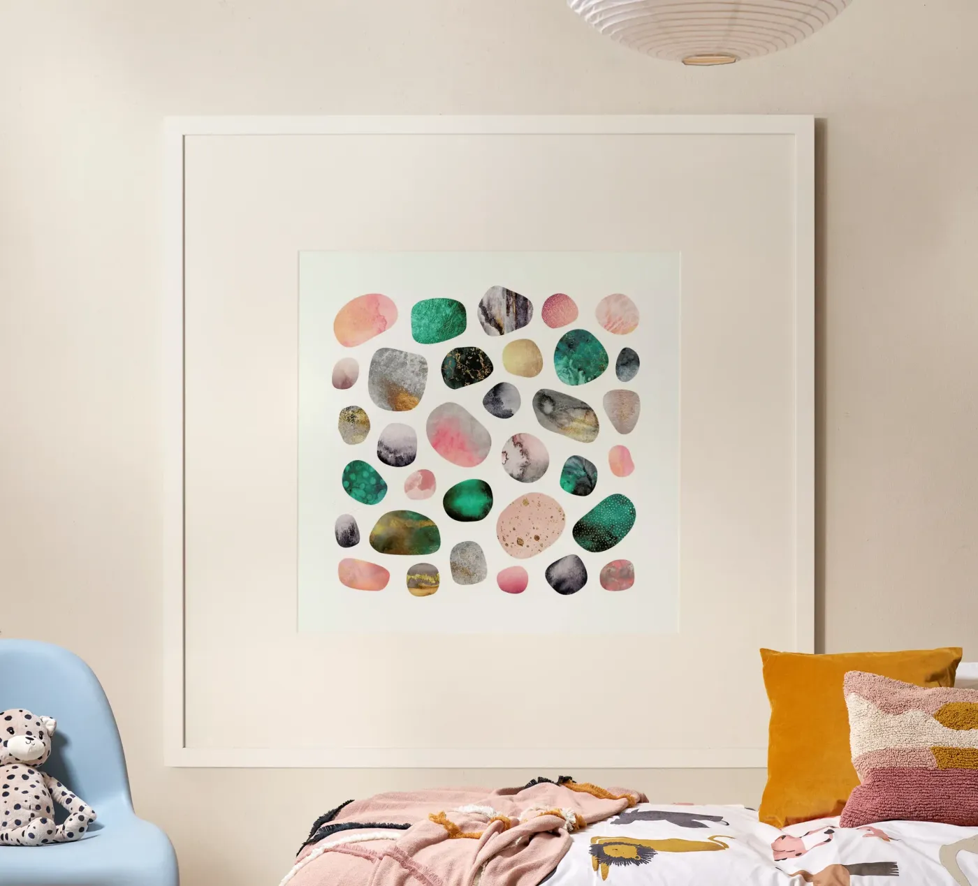 Pretty Pebbles poster by Elisabeth Fredriksson