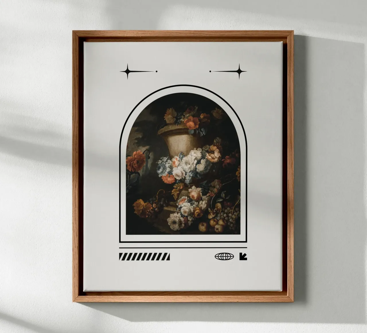 TIMELESS ABUNDANCE" tela con Cornice a cassetta da Einfach Uebel