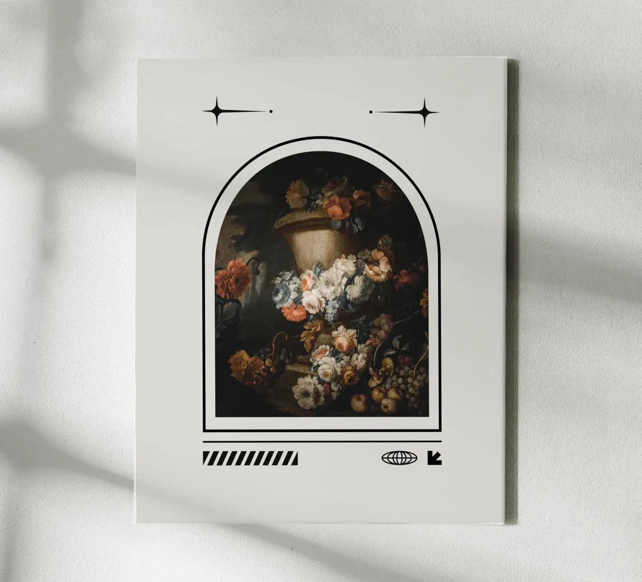 TIMELESS ABUNDANCE" tela con Cornice a cassetta da Einfach Uebel