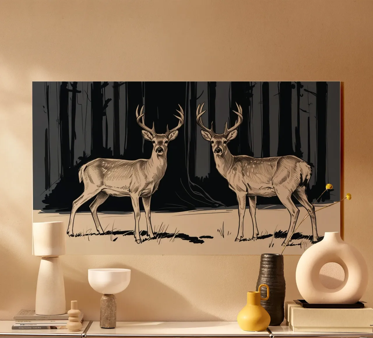 Custodi della foresta plexiglass da Keana Leaves