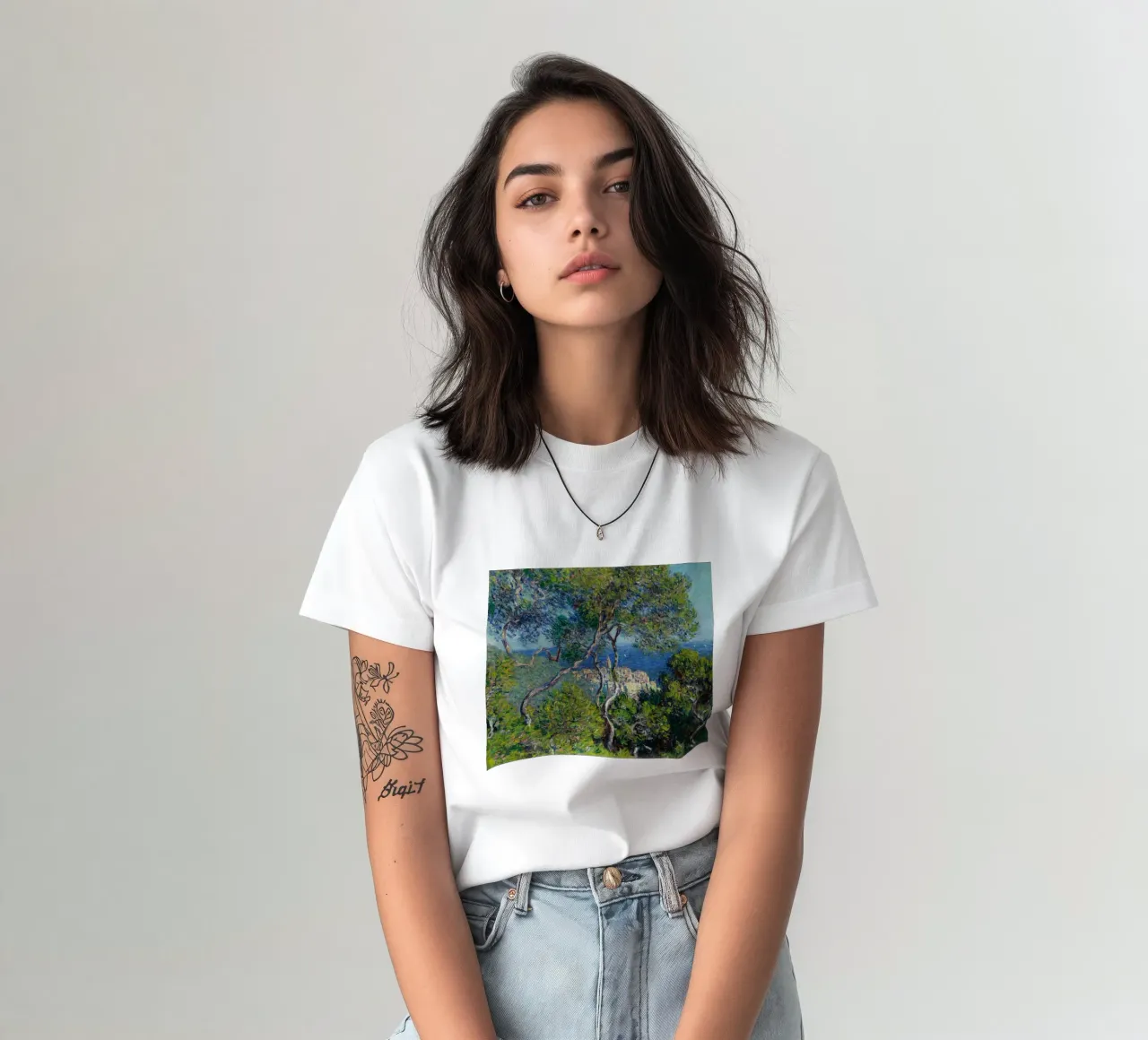 Claude Monet - Bordighera t-shirt da Timeless Artworks