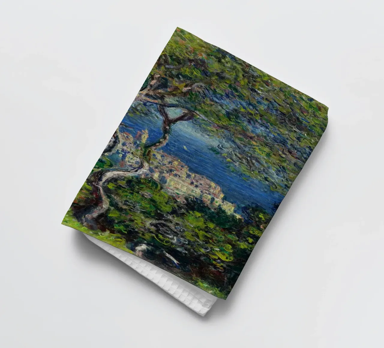Claude Monet - Bordighera canovaccio da cucina da Timeless Artworks