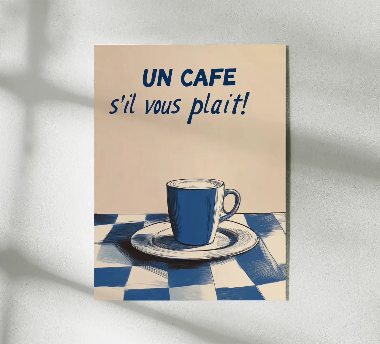 Un caffè per favore plexiglass da Spice & Style