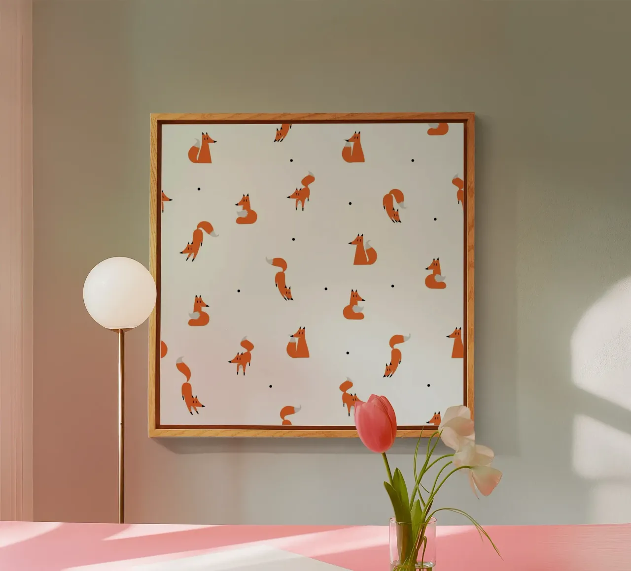 Winter Foxes plexiglass da Róbert Farkas