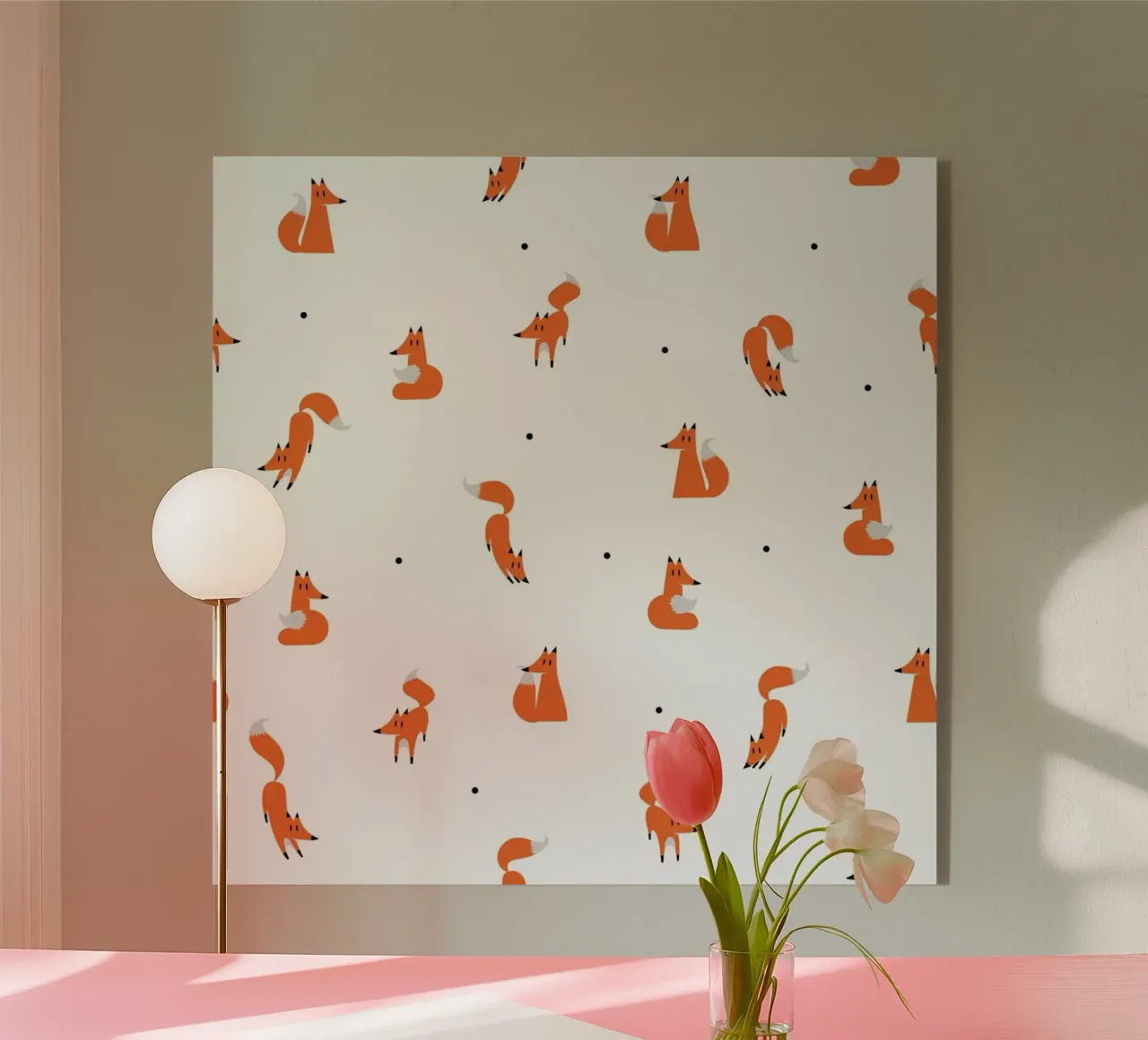 Winter Foxes plexiglass da Róbert Farkas