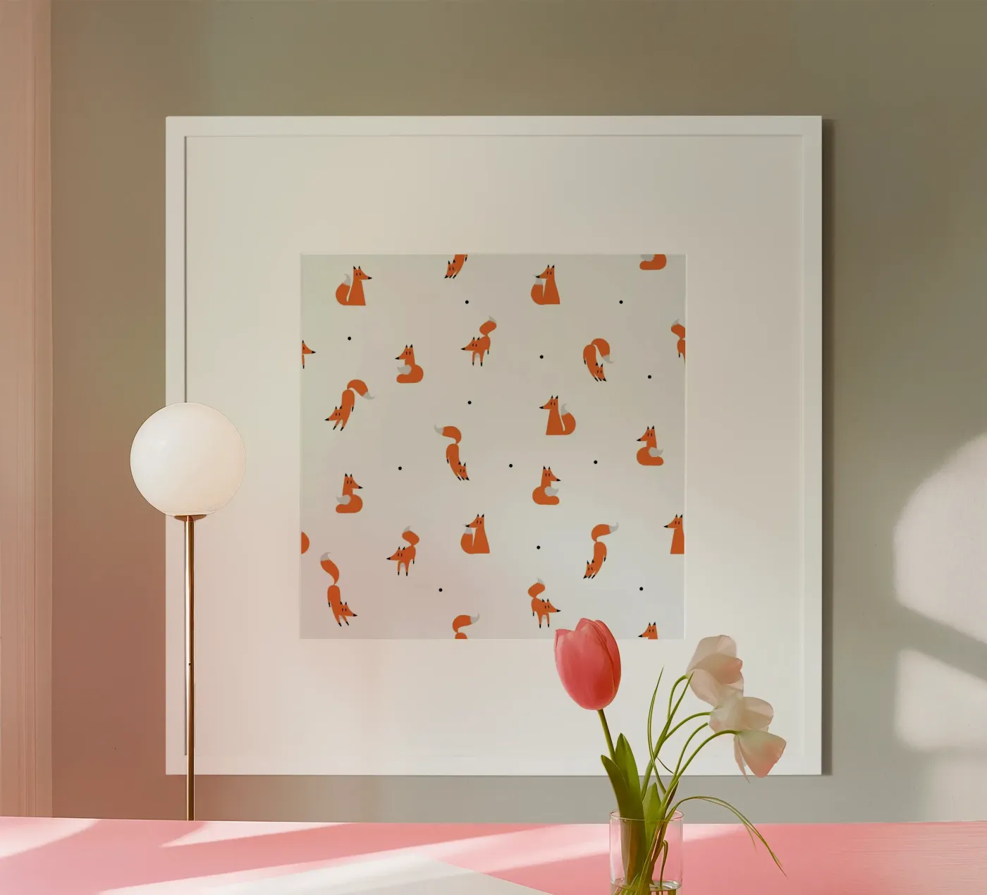 Winter Foxes poster da Róbert Farkas