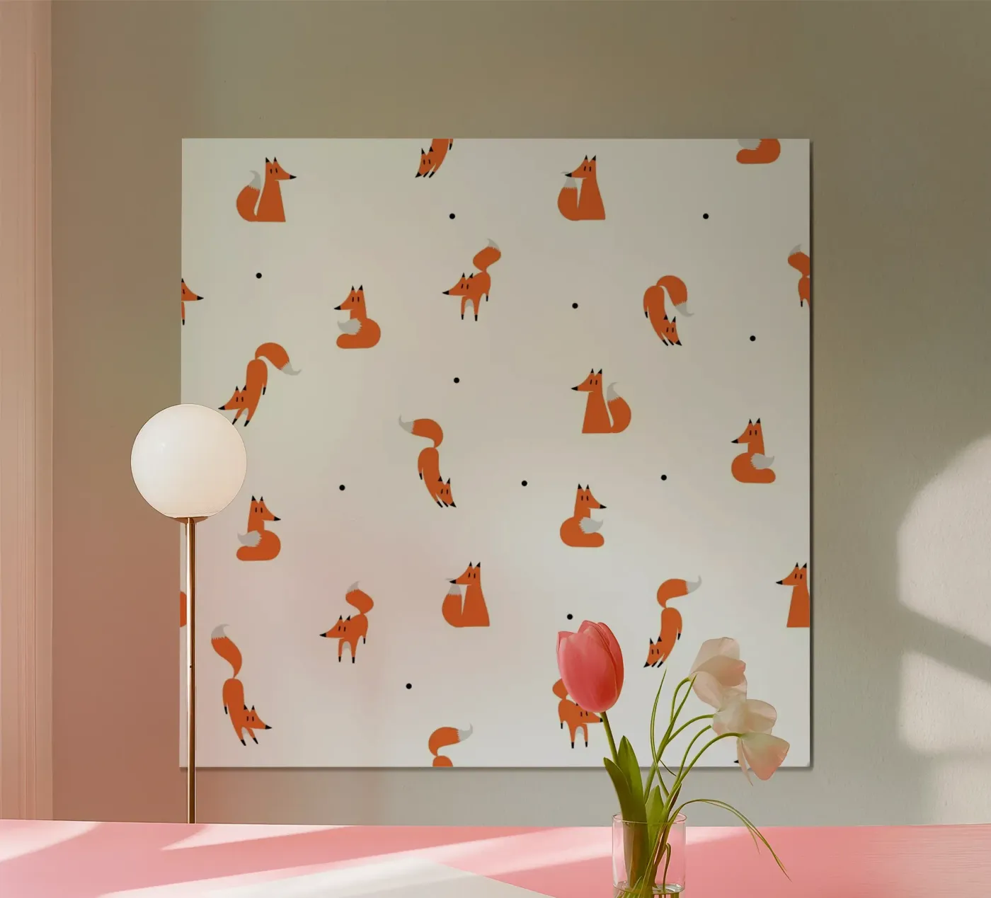 Winter Foxes poster da Róbert Farkas