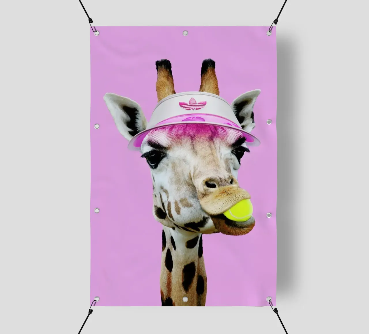 Tennis Giraffe pvc cover by Jonas Loose