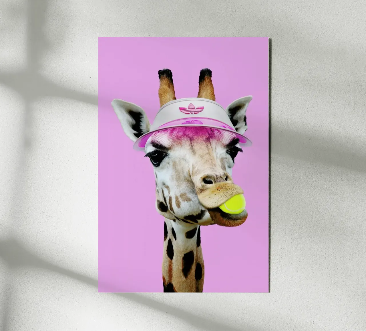 Tennis Giraffe forex plate by Jonas Loose