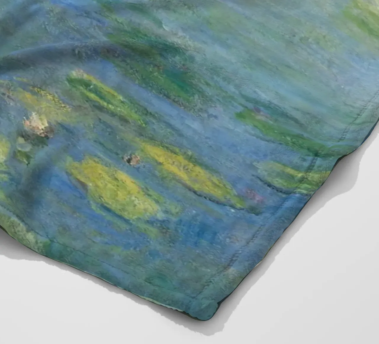 Claude Monet - Ninfee coperta in pile da Timeless Artworks