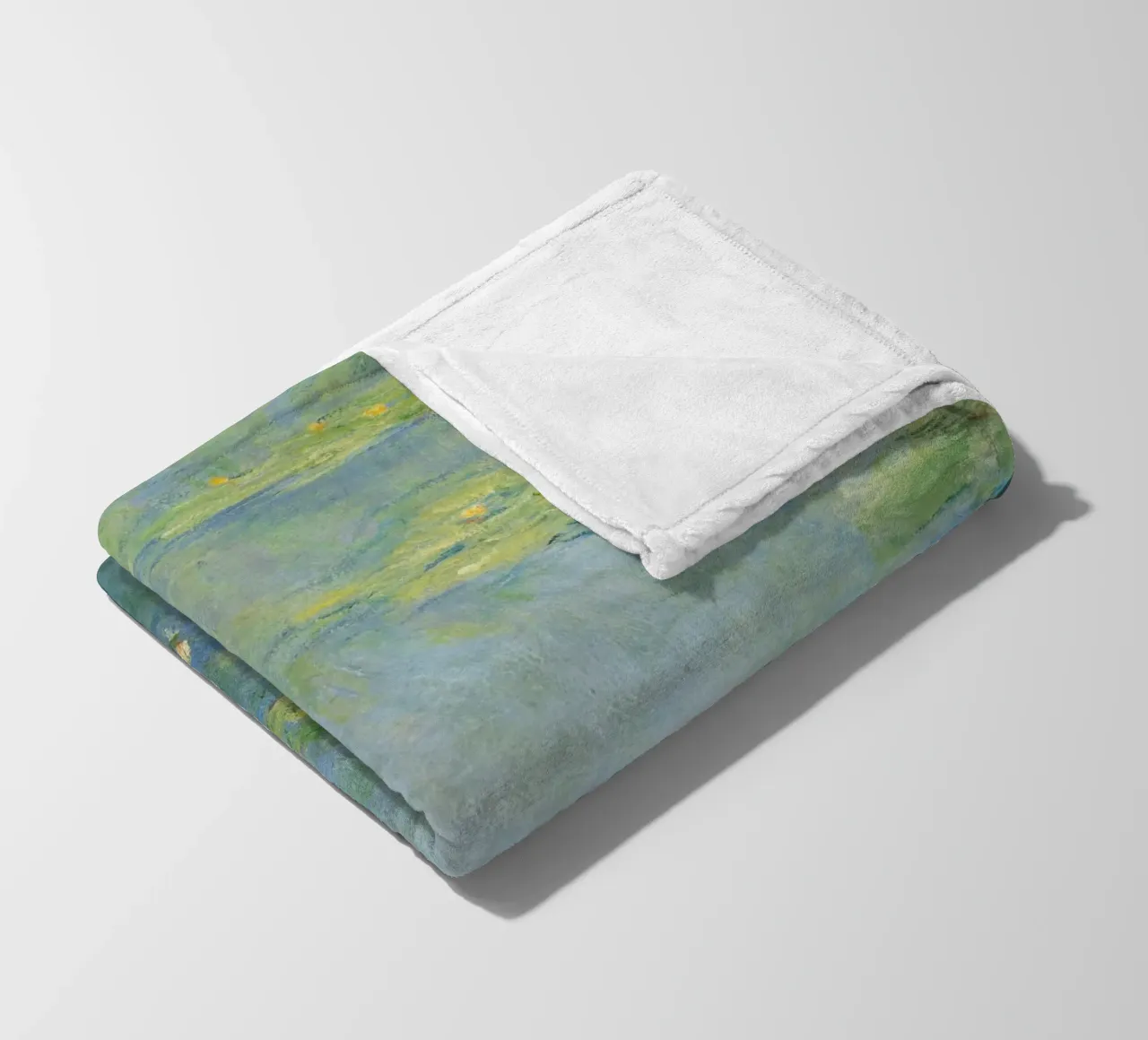 Claude Monet - Ninfee coperta in pile da Timeless Artworks