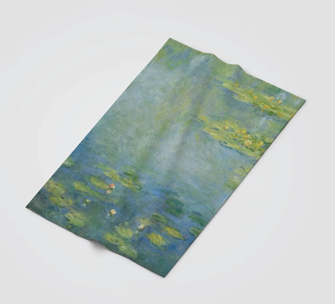 Claude Monet - Ninfee coperta in pile da Timeless Artworks