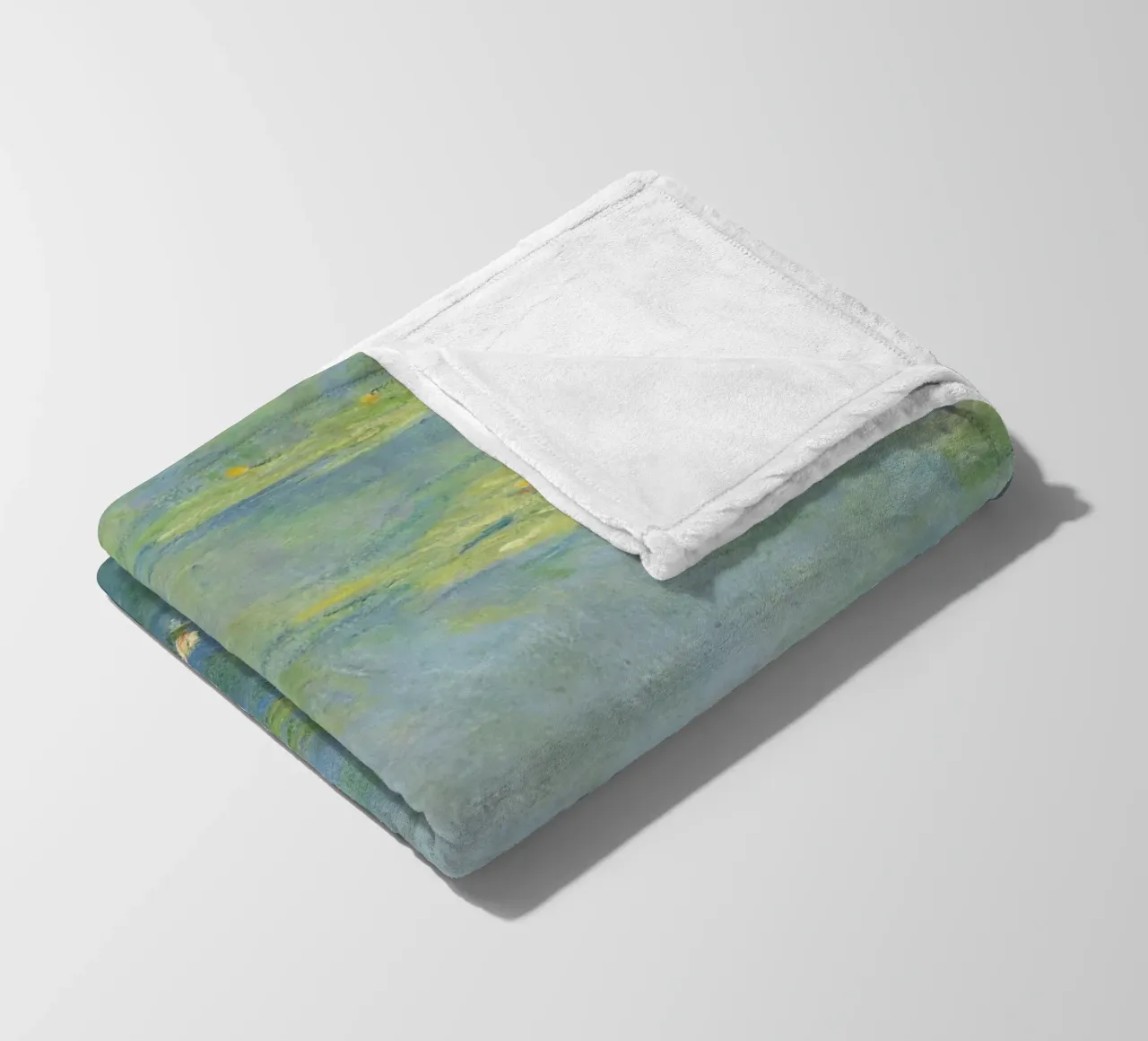 Claude Monet - Ninfee coperta in pile da Timeless Artworks