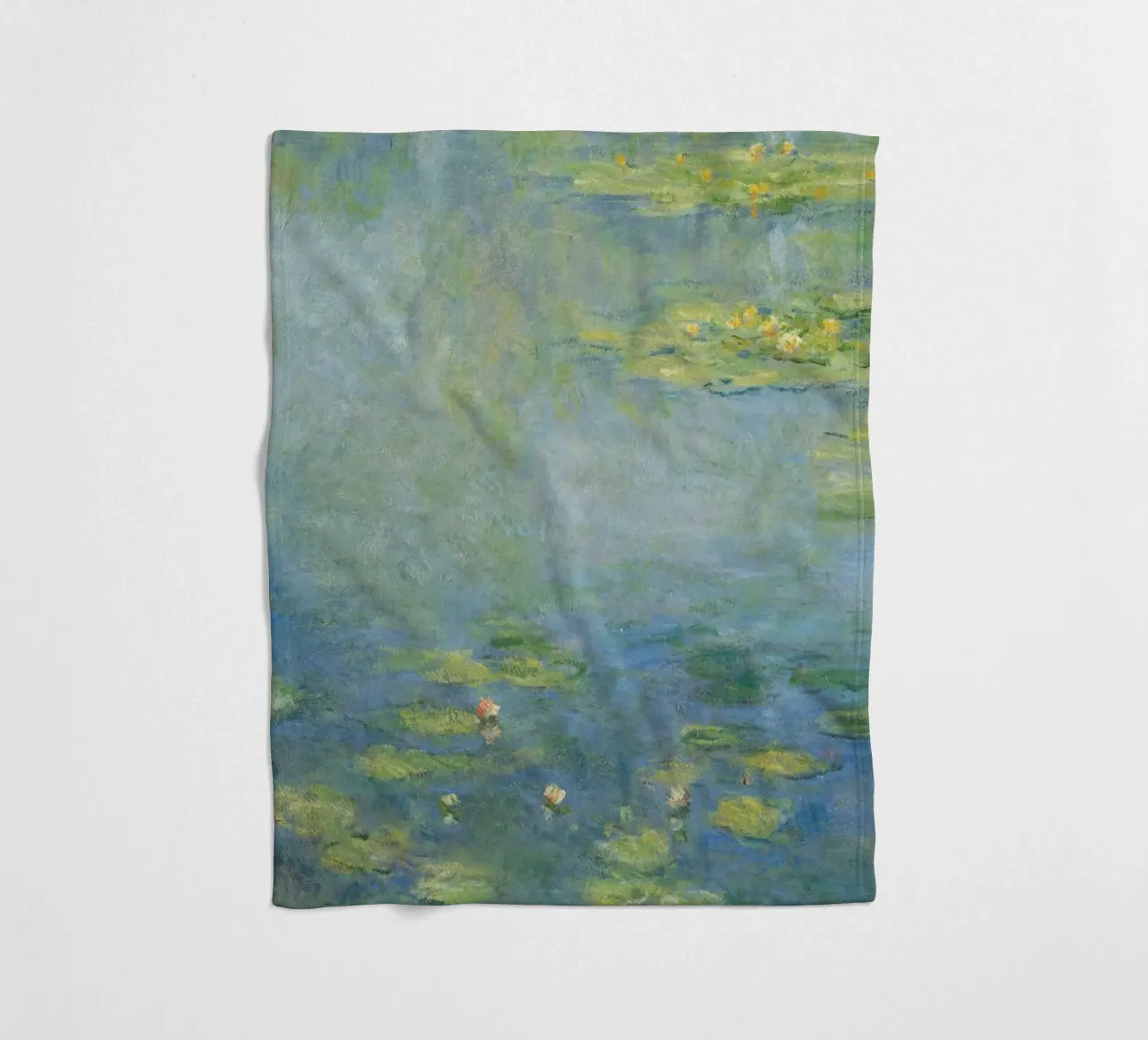 Claude Monet - Ninfee coperta in pile da Timeless Artworks