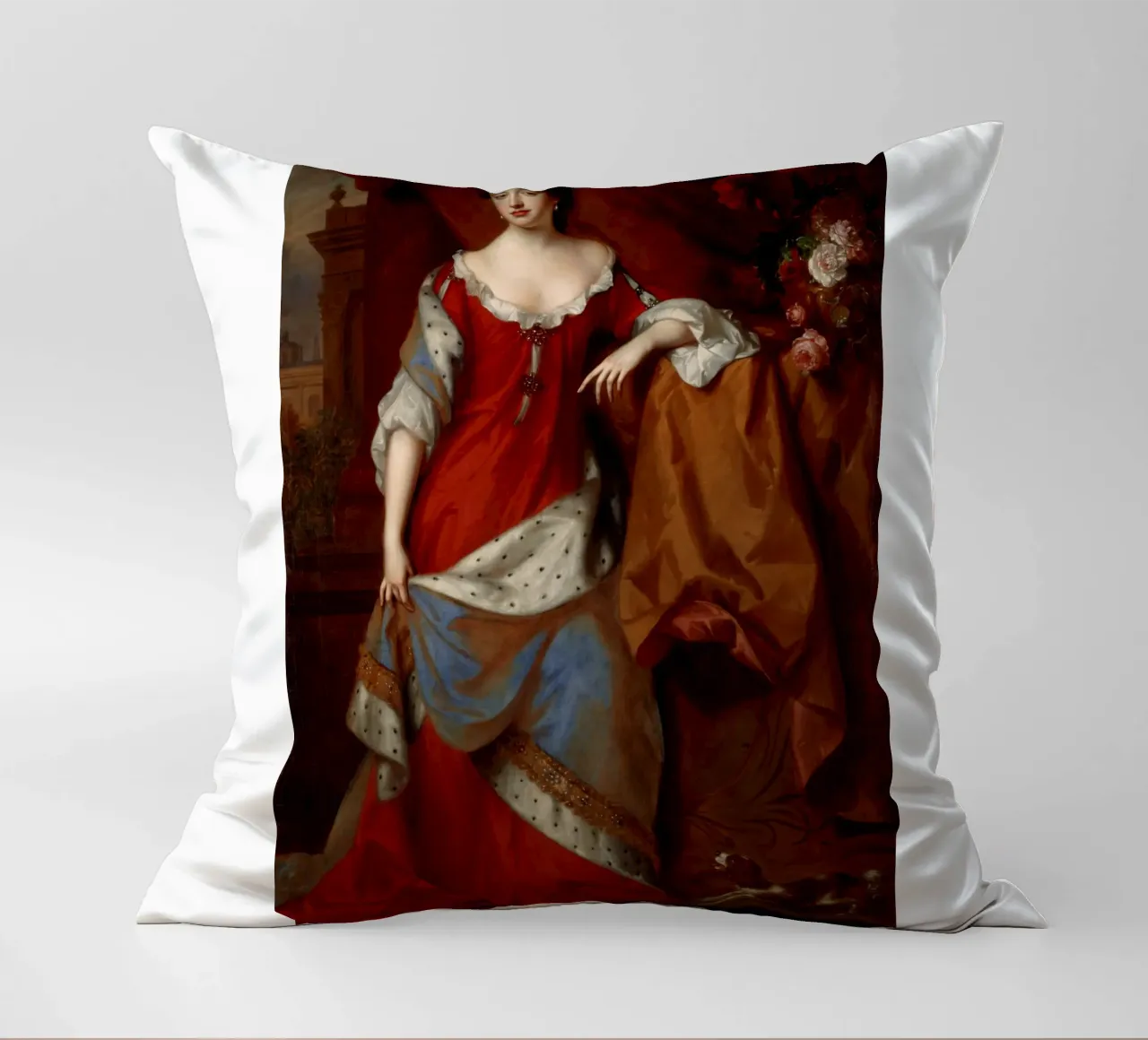 Regina Anna di Willem Wissing e Jan van der Vaardt cuscino da Timeless Artworks