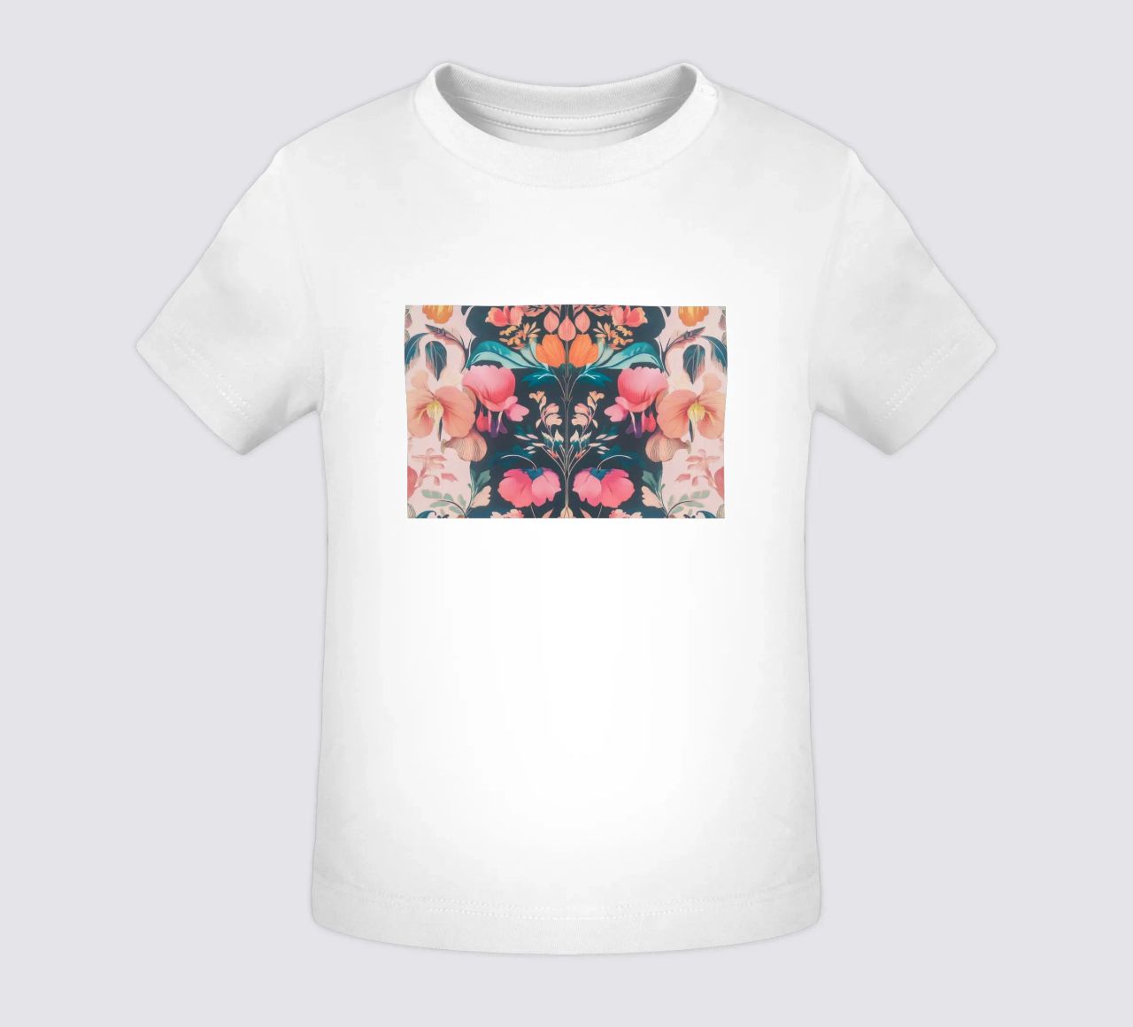 William Morris Splendore di fiori in pastello maglietta neonato da Carinaprint