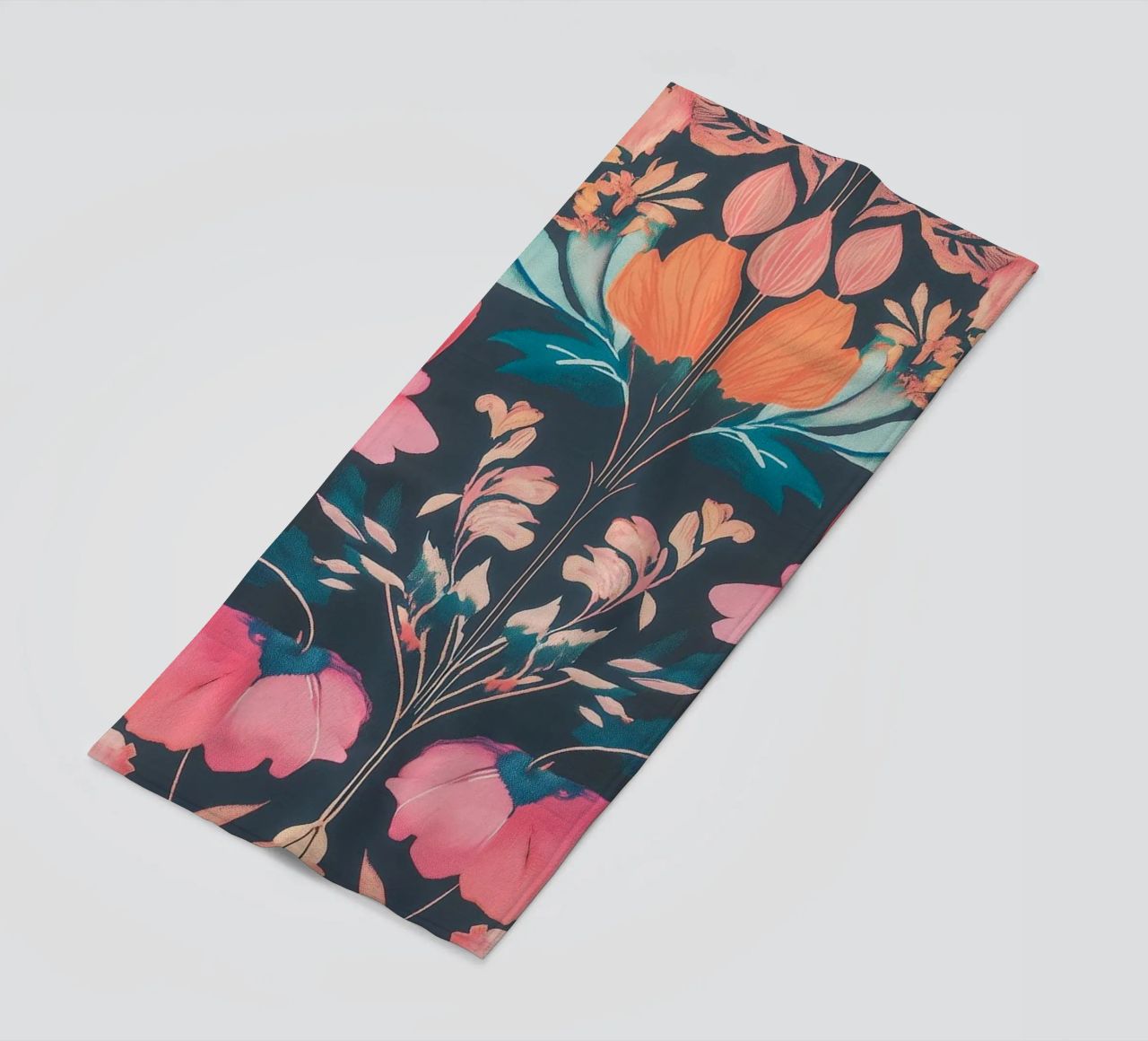 William Morris Splendore di fiori in pastello telo mare da Carinaprint