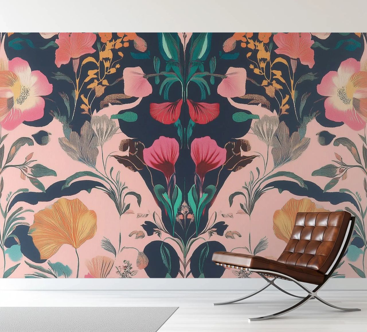Inspiración botánica William Morris papel para pared de Carinaprint