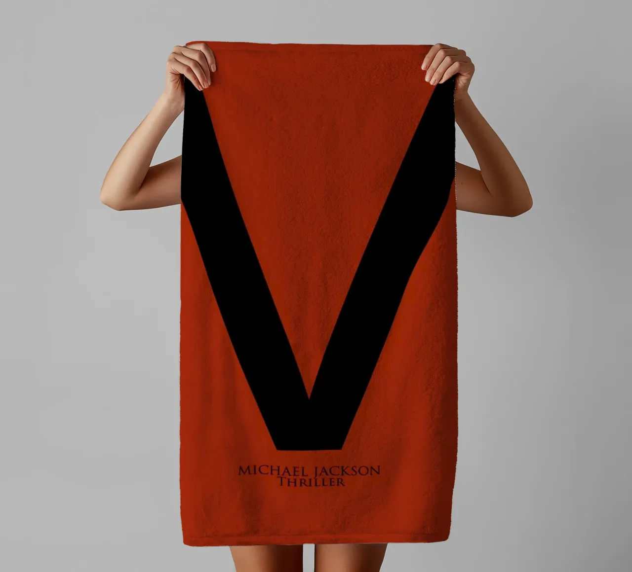 Thrill V towel by AS Art