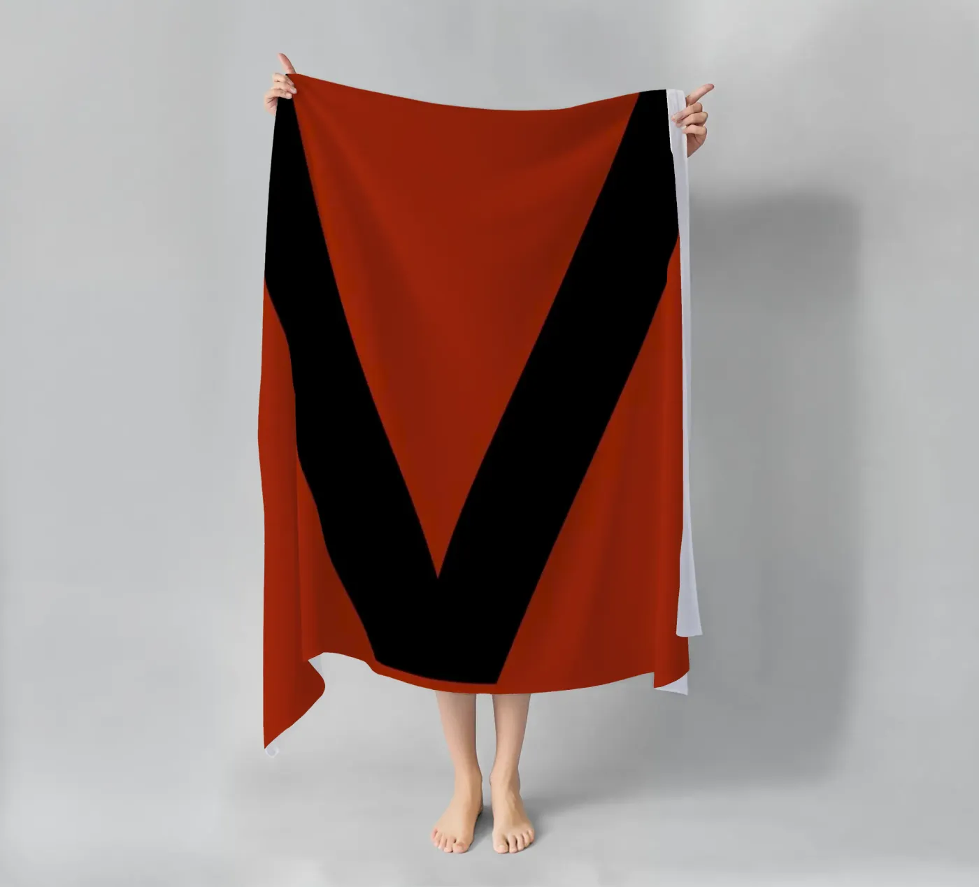 Thrill V beach towel by AS Art