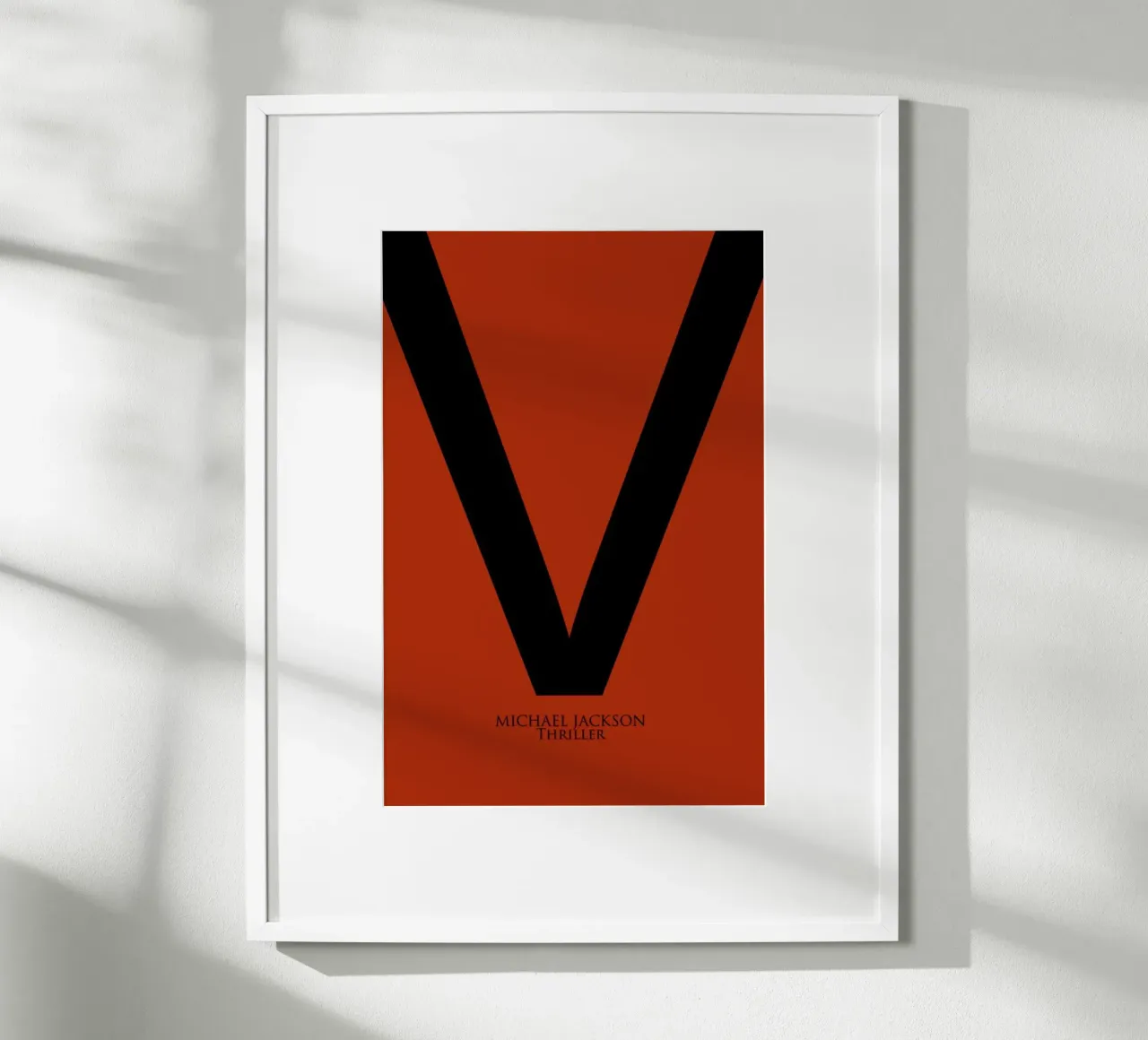 Thrill V poster con telaio in plastica da AS Art