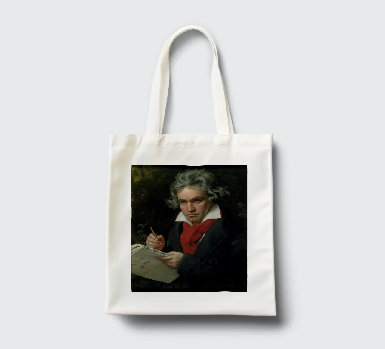 Ludwig van Beethoven tote bag by Timeless Artworks