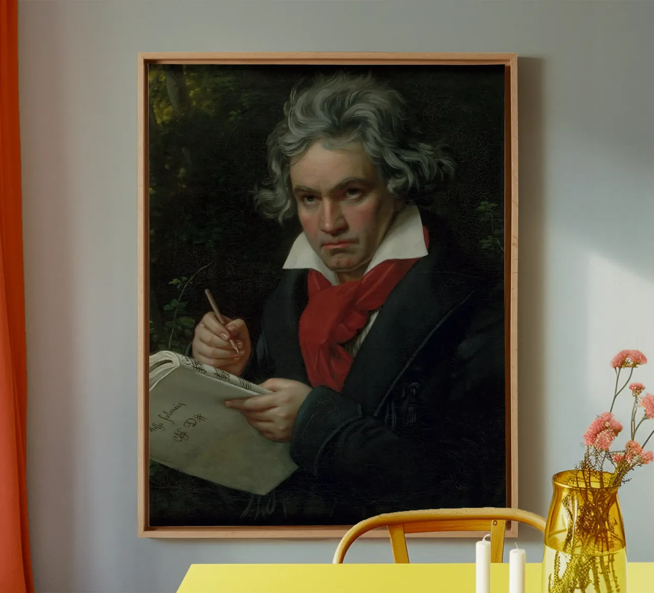 Ludwig van Beethoven tela da Timeless Artworks
