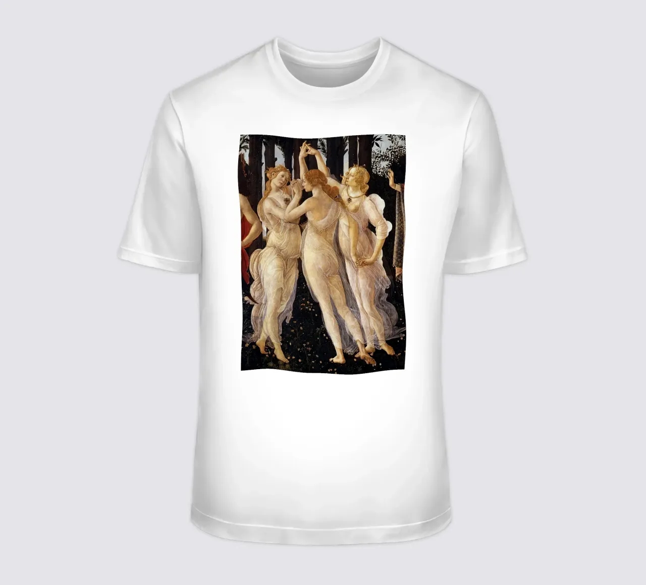 Le tre grazie - Botticelli t-shirt da Timeless Artworks