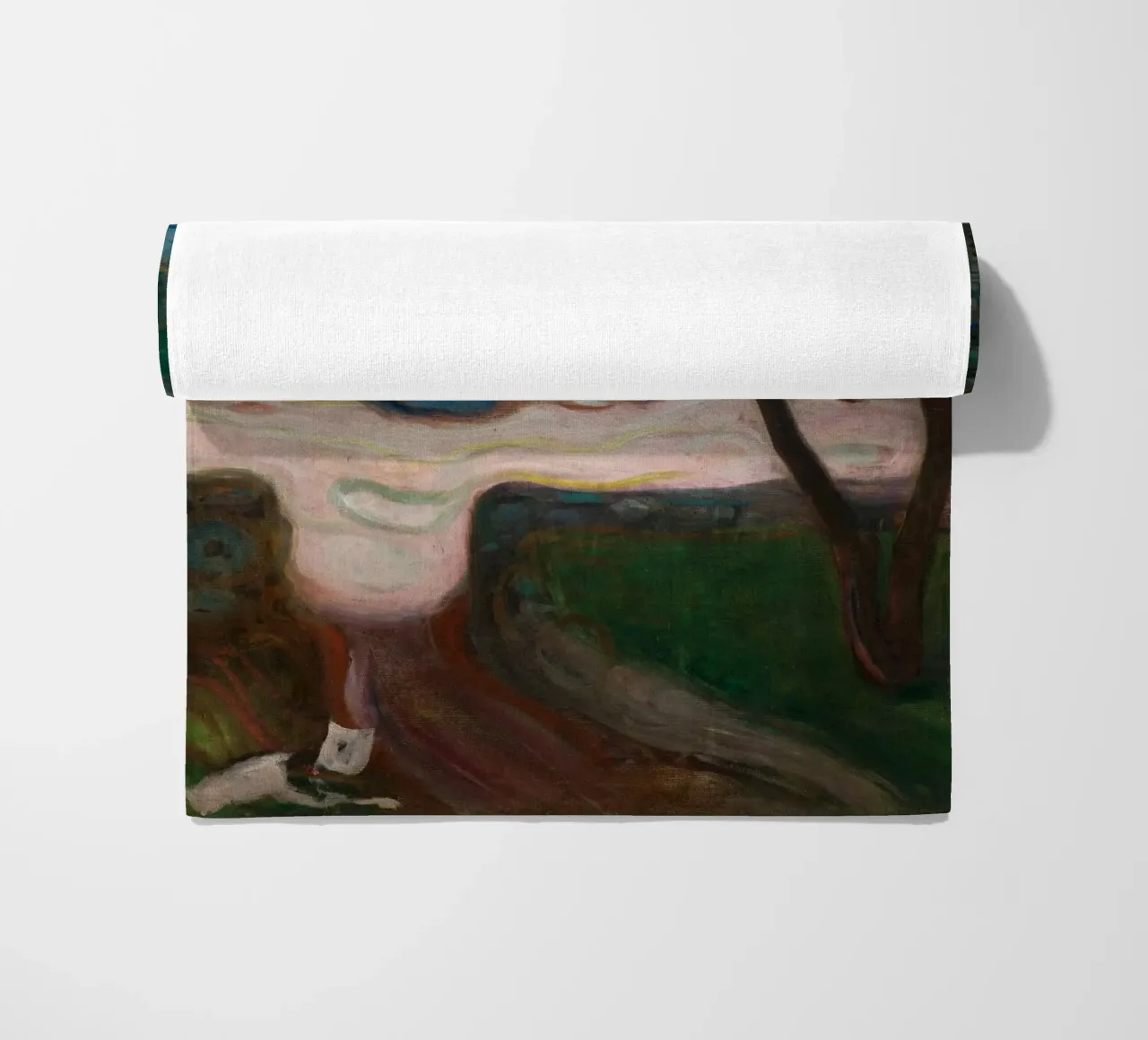 Edvard Munch - Danza sulla spiaggia telo mare da Timeless Artworks