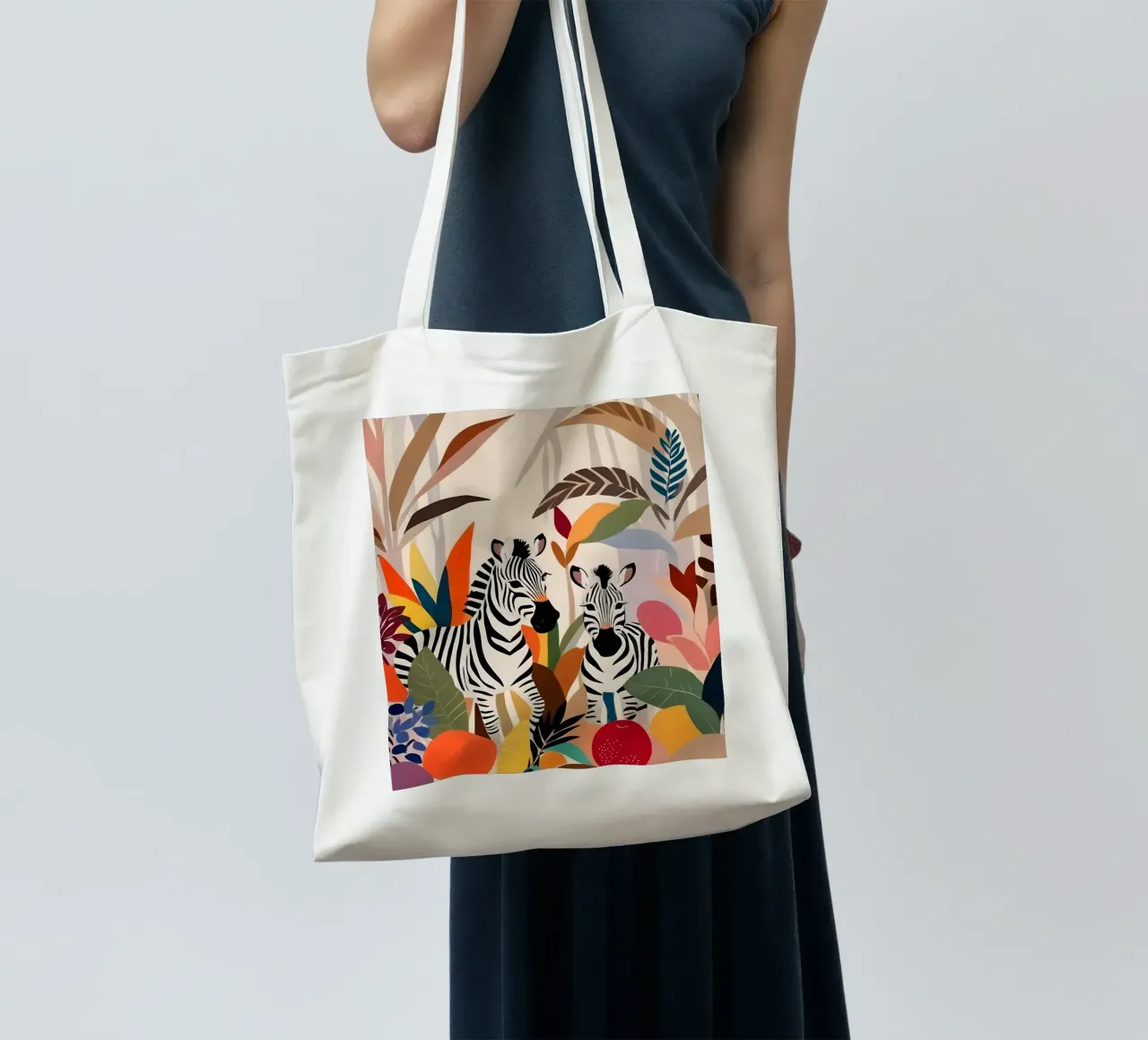 A Couple of Zebras tote bag by 83oranges