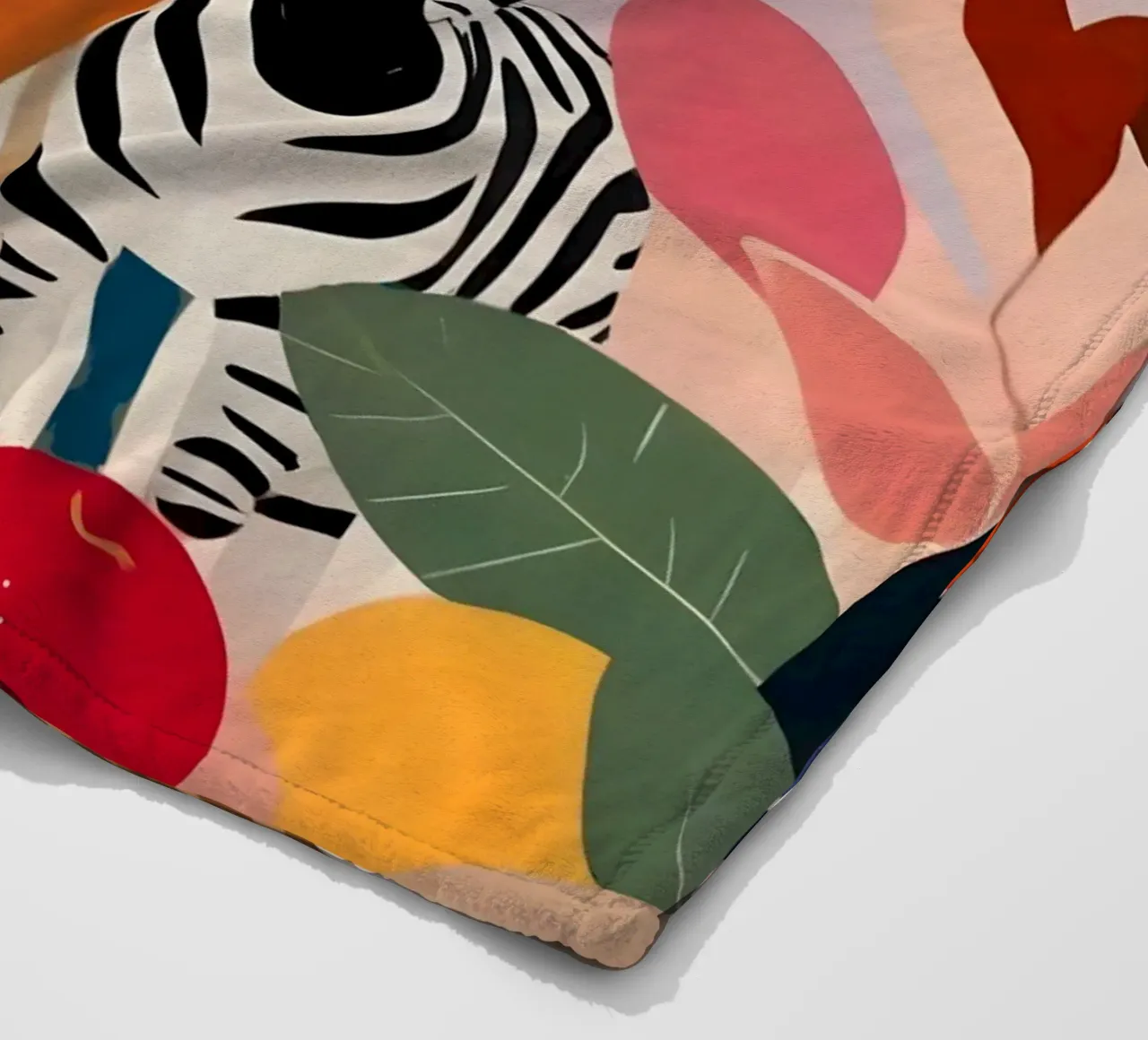 A Couple of Zebras fleece blanket by 83oranges