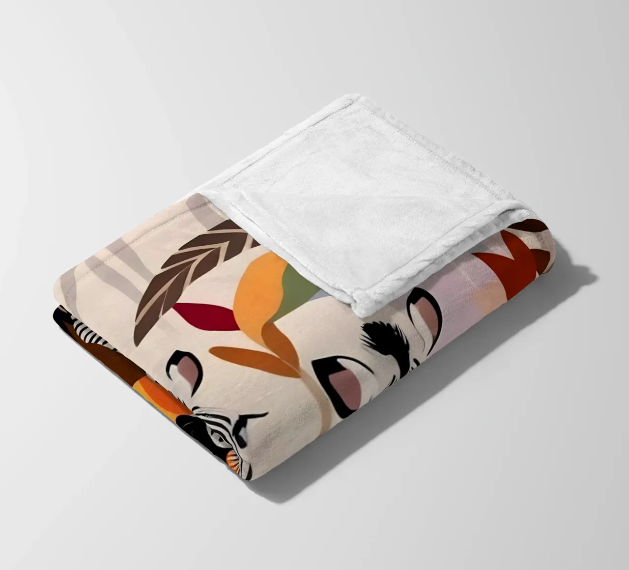 A Couple of Zebras fleece blanket by 83oranges