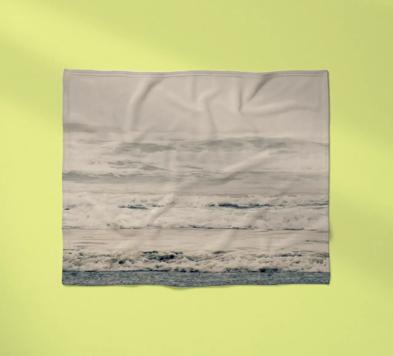 A Gray Day coperta in pile da Robin Delean